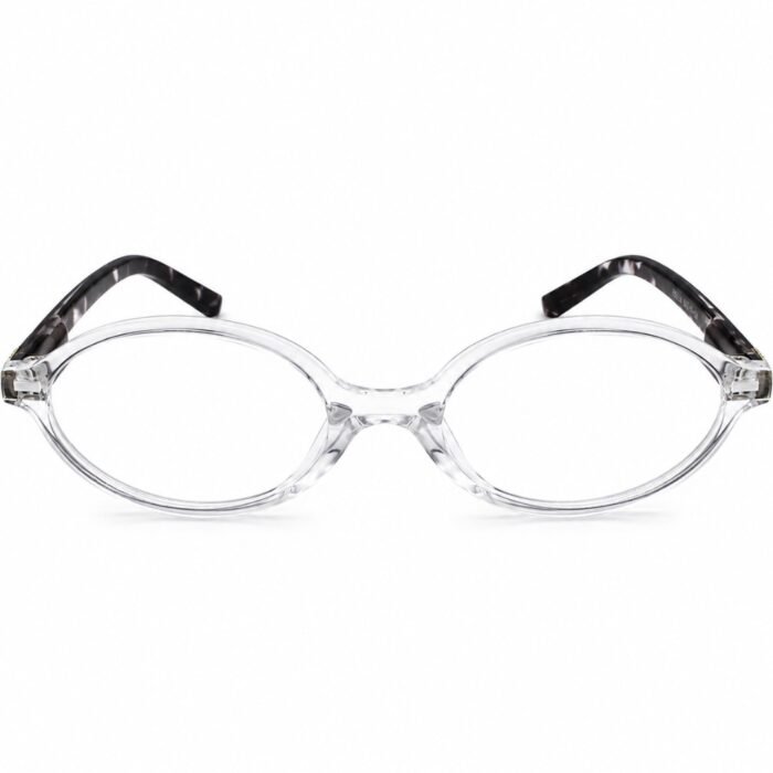 HB2168-Cristal Transparente com Hastes Tartaruga Preto-1